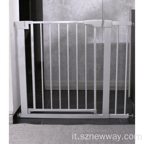 Ronbei Baby Door Stainless Stairs Protector Gate di sicurezza